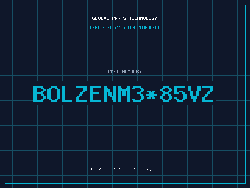 Aviation Part BolzenM3*85vz