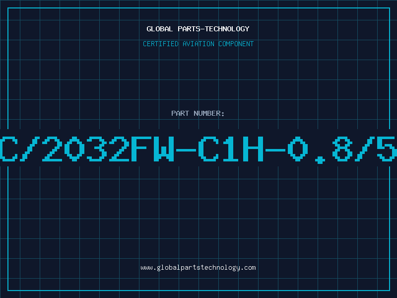 Aviation Part C/2032FW-C1H-0.8/5