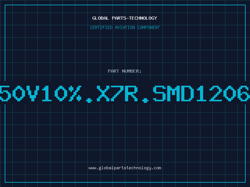 Aviation Part C/C.0.1uF.50V10%.X7R.SMD1206.TEAMYOUNG
