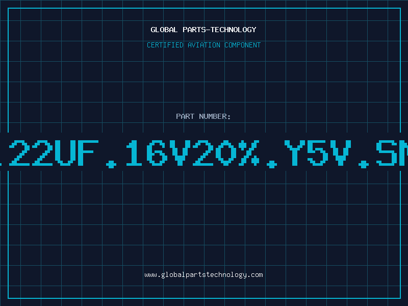 Aviation Part C/C.0.22uF.16V20%.Y5V.SMD0603