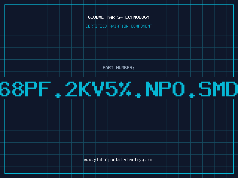 Aviation Part C/C.68pF.2KV5%.NPO.SMD1808