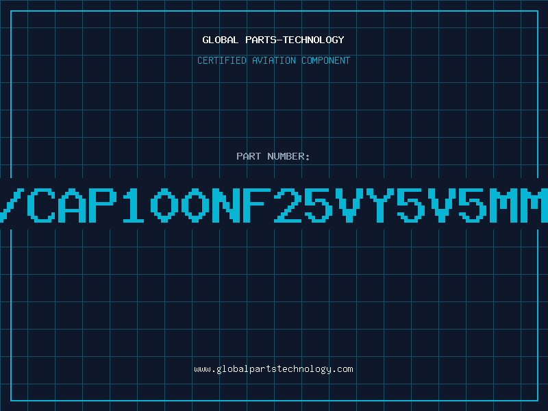 Aviation Part C/CAP100NF25VY5V5MMZ