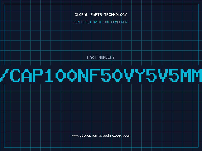 Aviation Part C/CAP100NF50VY5V5MMZ