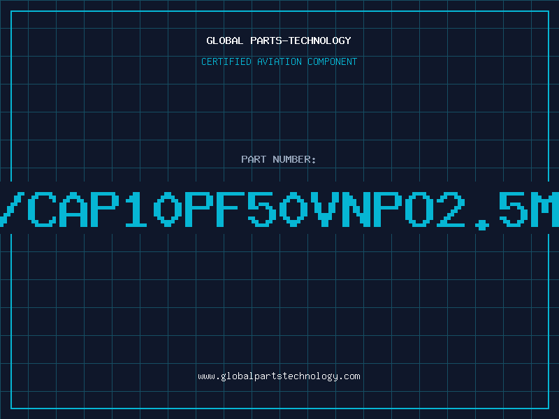 Aviation Part C/CAP10PF50VNPO2.5MM