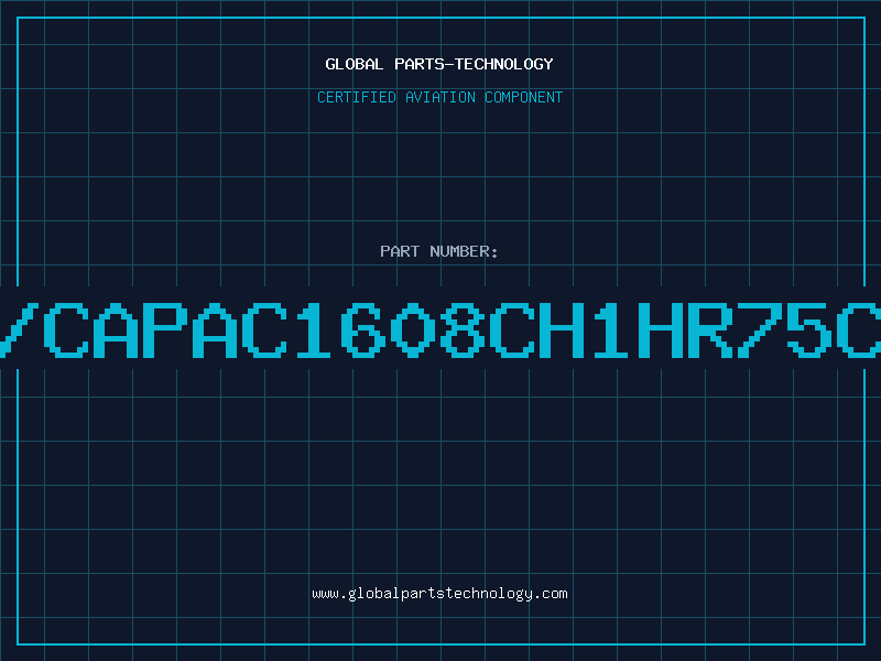 Aviation Part C/CAPAC1608CH1HR75CT