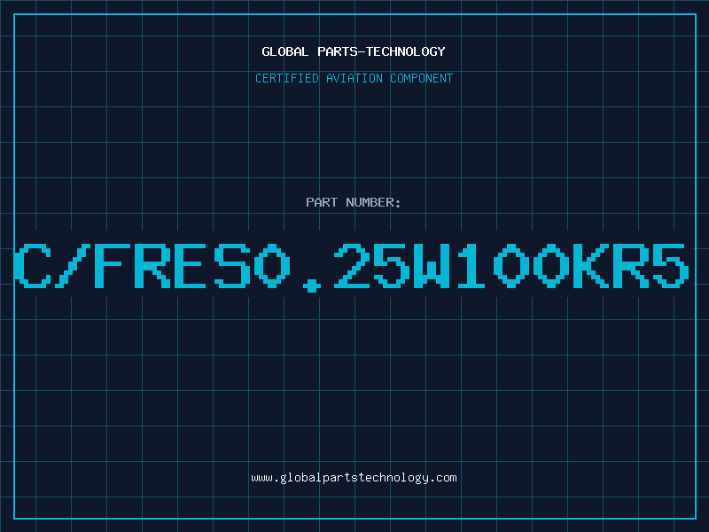 Aviation Part C/FRES0.25W100KR5