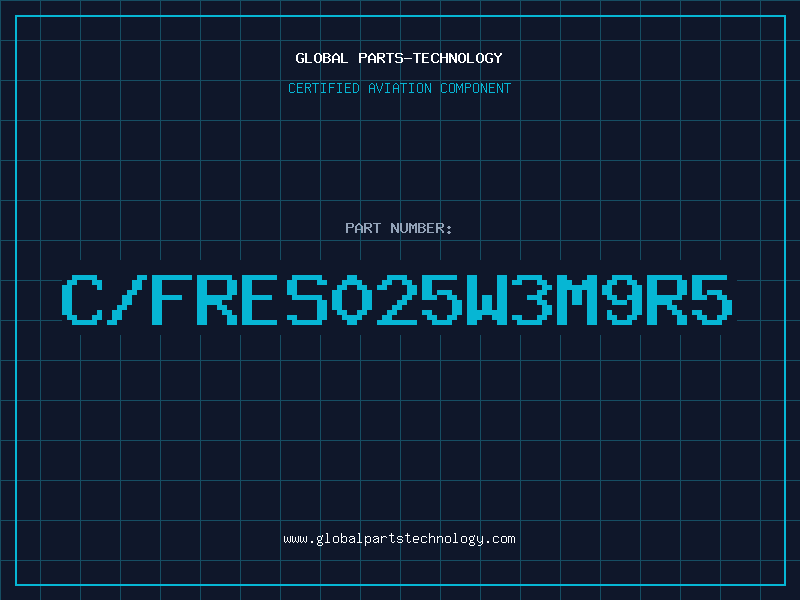 Aviation Part C/FRES025W3M9R5