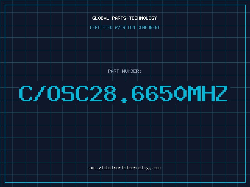 Aviation Part C/OSC28.6650MHZ