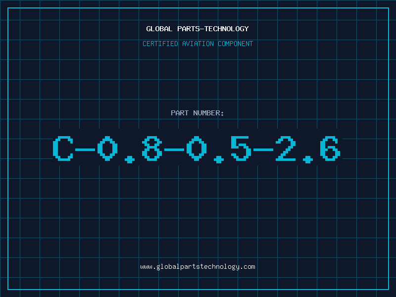 Aviation Part C-0.8-0.5-2.6