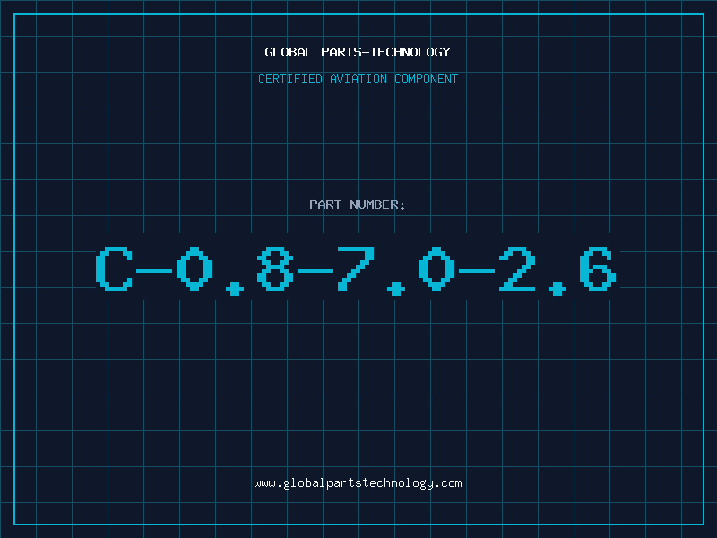 Aviation Part C-0.8-7.0-2.6