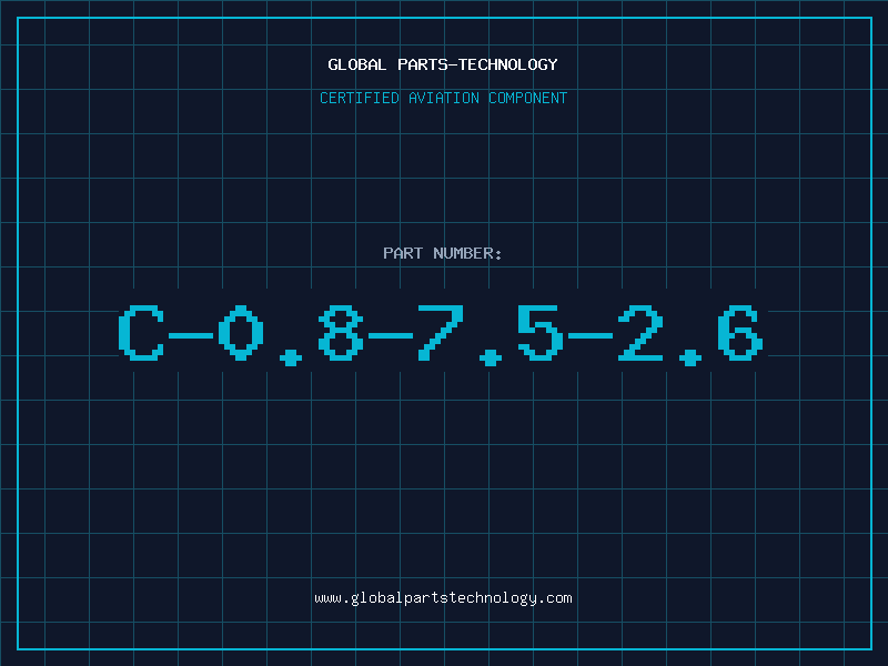 Aviation Part C-0.8-7.5-2.6