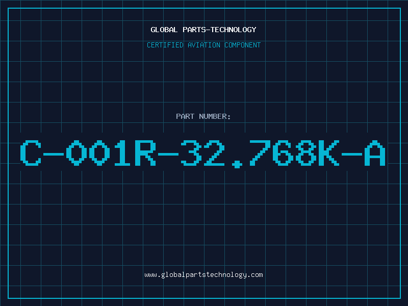 Aviation Part C-001R-32.768K-A