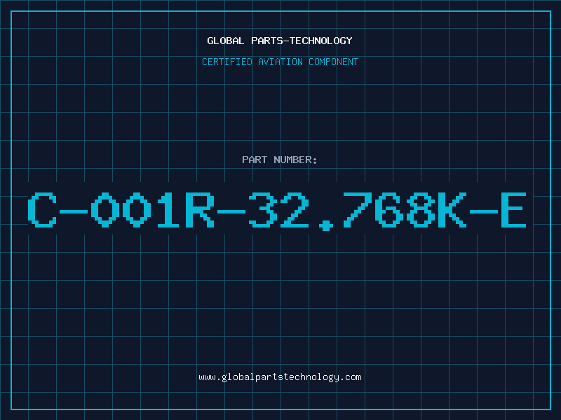 Aviation Part C-001R-32.768K-E