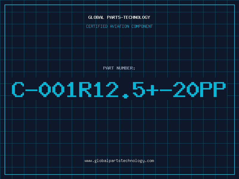 Aviation Part C-001R12.5+-20PP