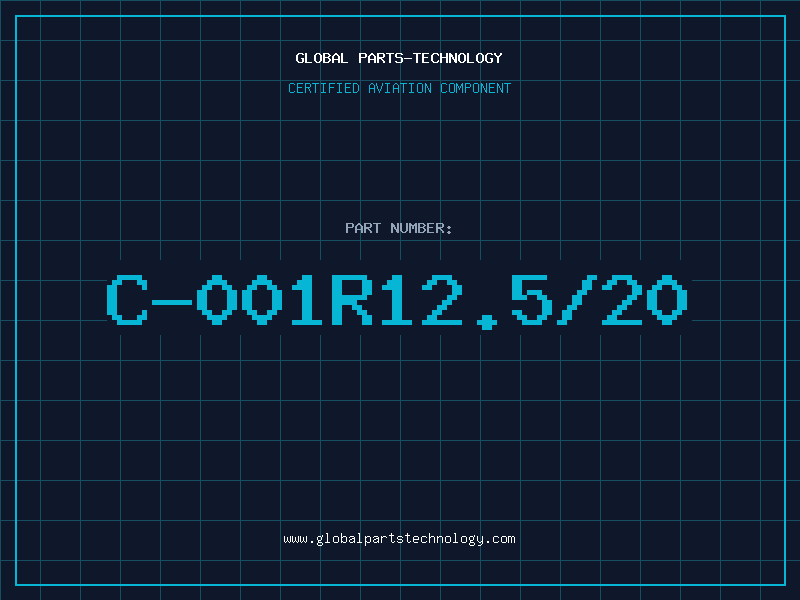Aviation Part C-001R12.5/20