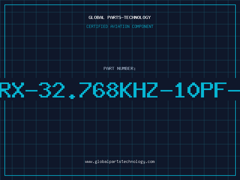 Aviation Part C-002RX-32.768KHZ-10PF-10PPM