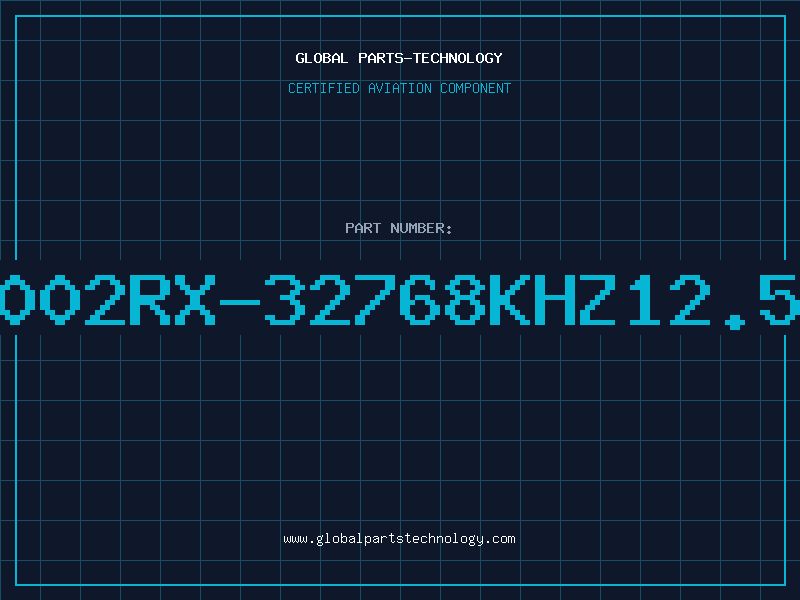 Aviation Part C-002RX-32768KHZ12.5PF