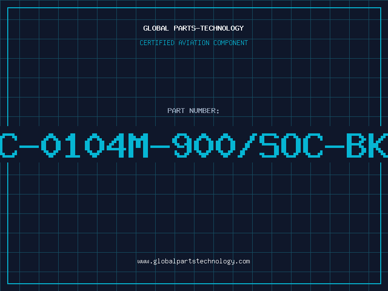 Aviation Part C-0104M-900/SOC-BK