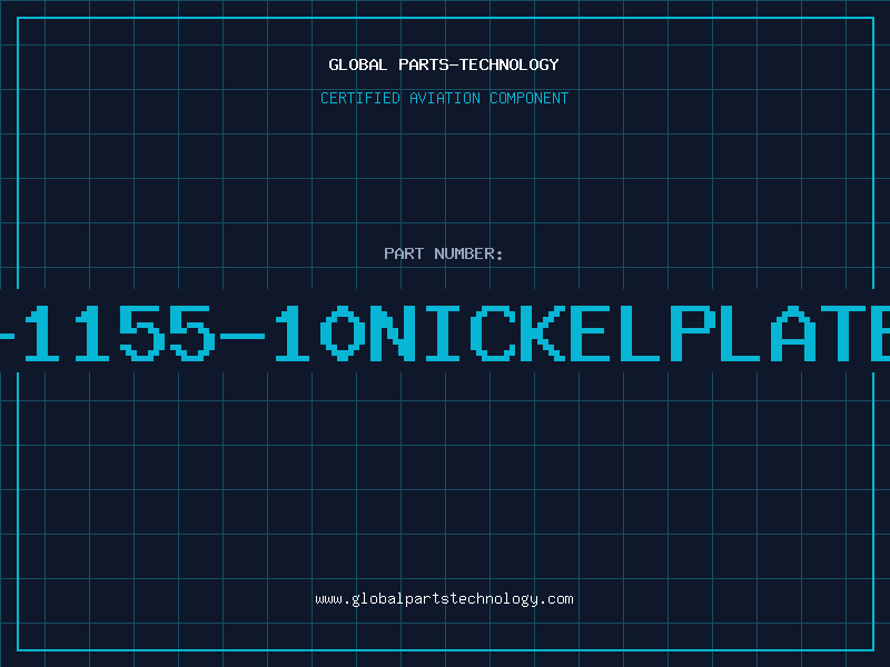 Aviation Part C-1155-10NICKELPLATED