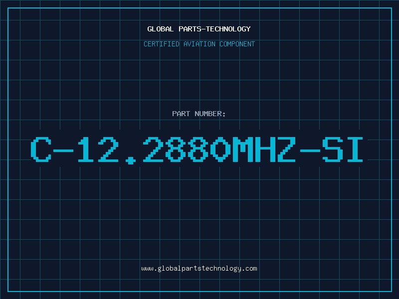 Aviation Part C-12.2880MHZ-SI