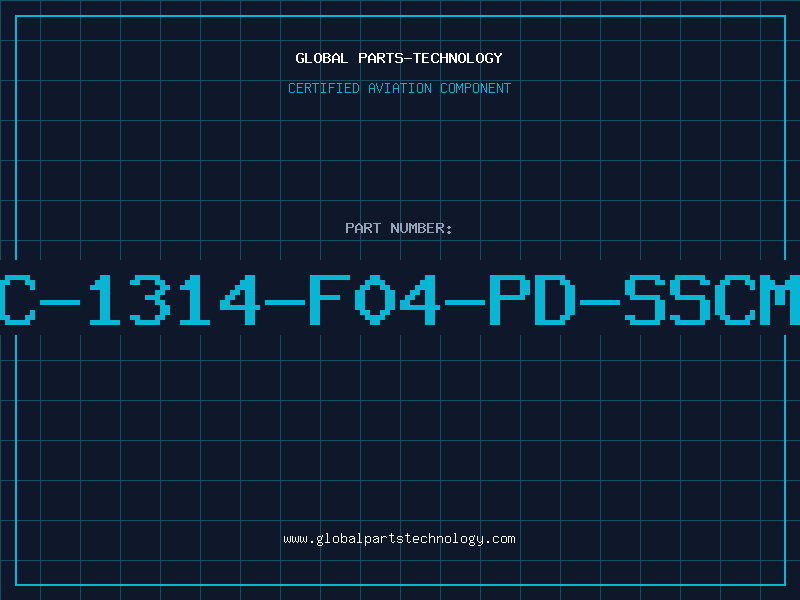 Aviation Part C-1314-F04-PD-SSCM