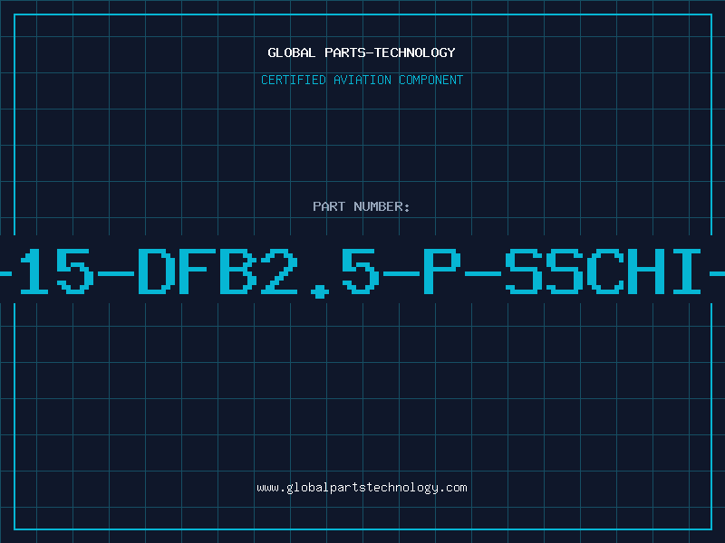 Aviation Part C-15-DFB2.5-P-SSCHI-0