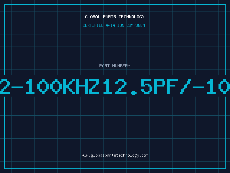 Aviation Part C-2-100KHZ12.5PF/-100P