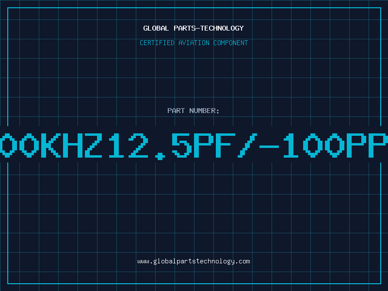 Aviation Part C-2-100KHZ12.5PF/-100PPM-EPS