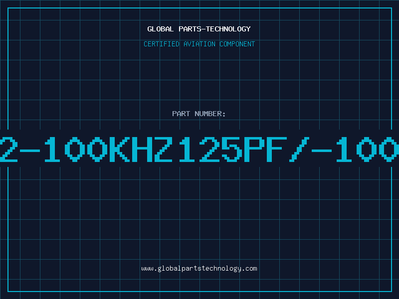 Aviation Part C-2-100KHZ125PF/-100PP