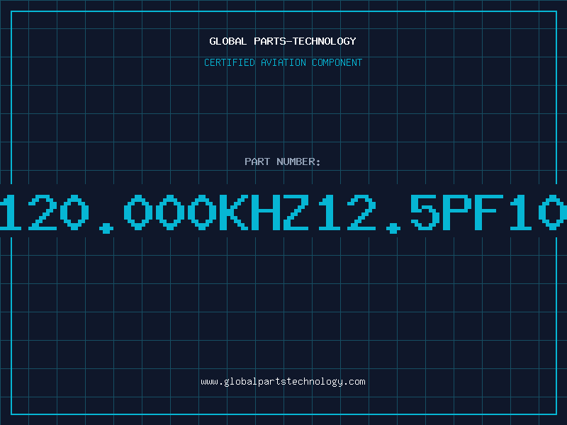 Aviation Part C-2-120.000KHZ12.5PF100PPM