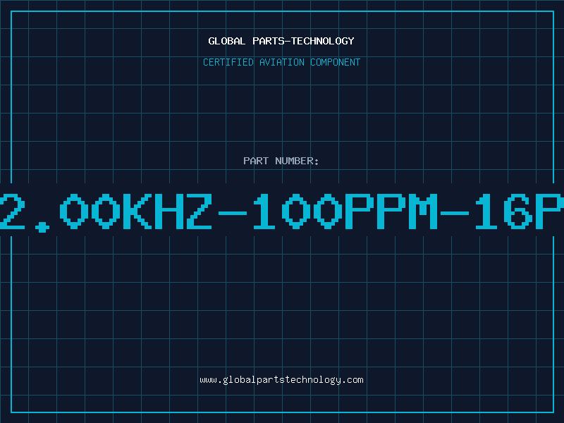 Aviation Part C-2-32.00KHZ-100PPM-16PF-EPS