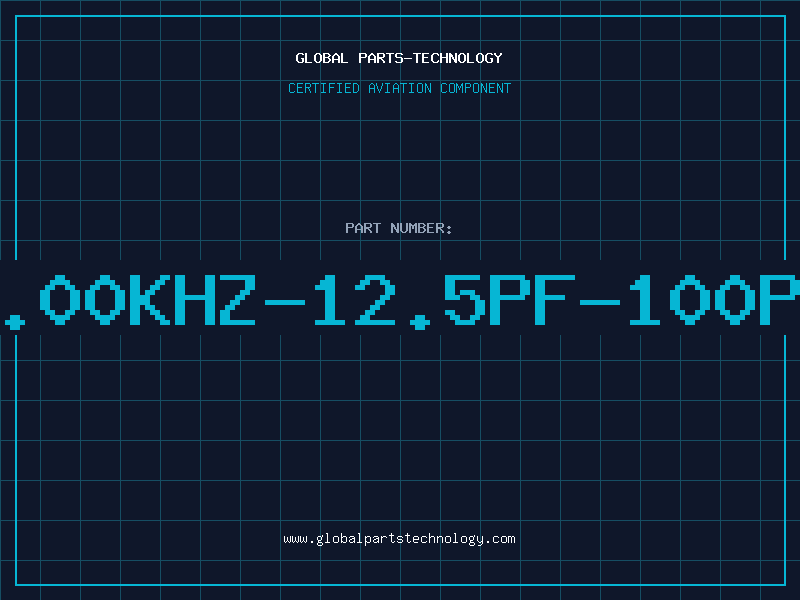 Aviation Part C-2-37.00KHZ-12.5PF-100PPM-EPS