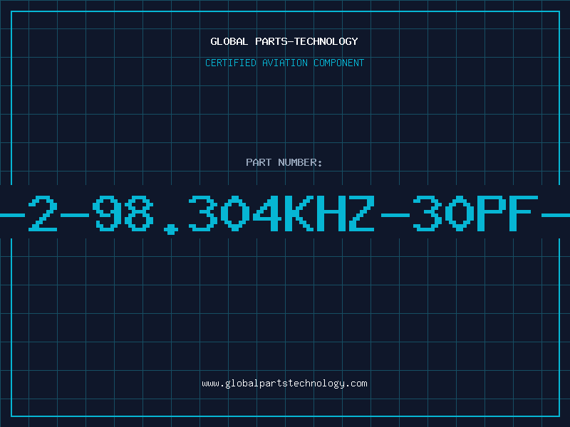 Aviation Part C-2-98.304KHZ-30PF-5