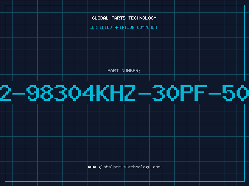 Aviation Part C-2-98304KHZ-30PF-50PP