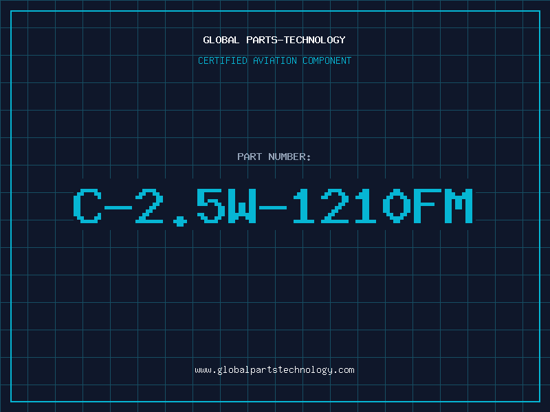 Aviation Part C-2.5W-1210FM