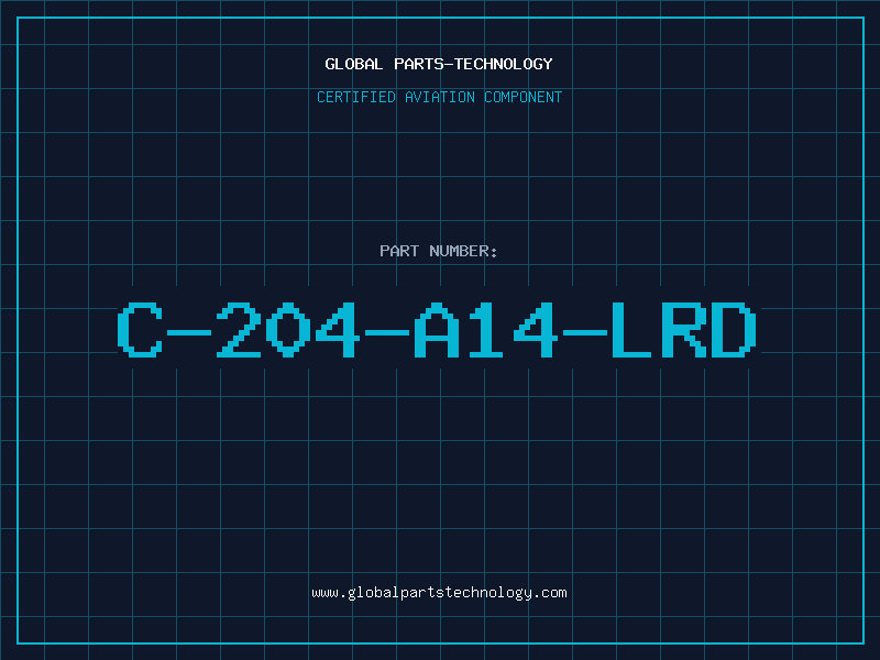 Aviation Part C-204-A14-LRD