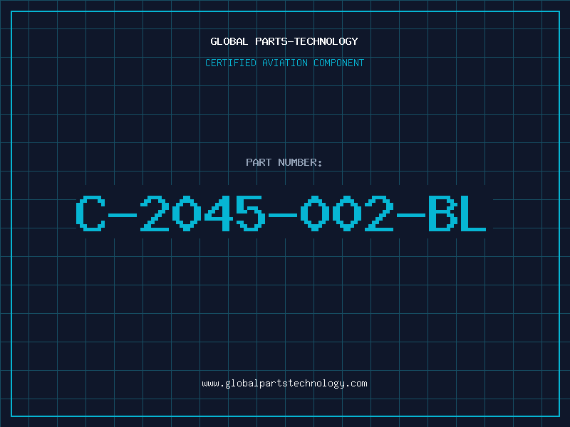 Aviation Part C-2045-002-BL