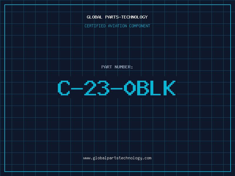 Aviation Part C-23-0BLK