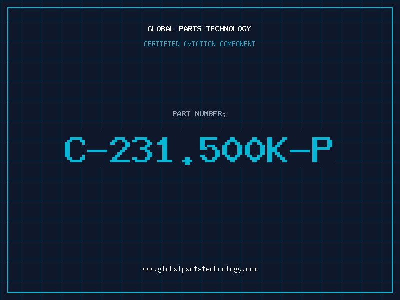Aviation Part C-231.500K-P