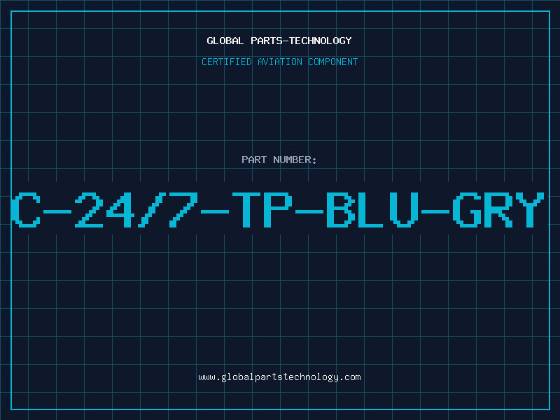 Aviation Part C-24/7-TP-BLU-GRY