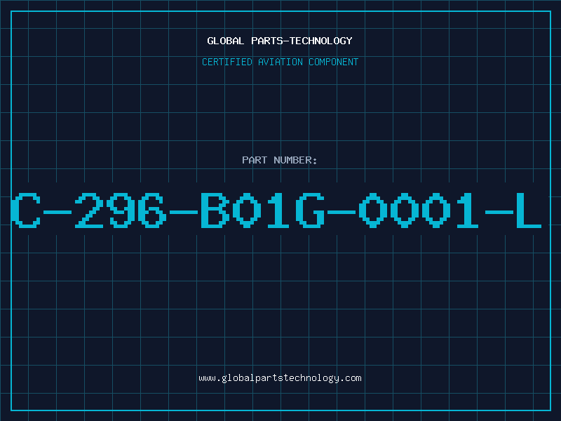 Aviation Part C-296-B01G-0001-L