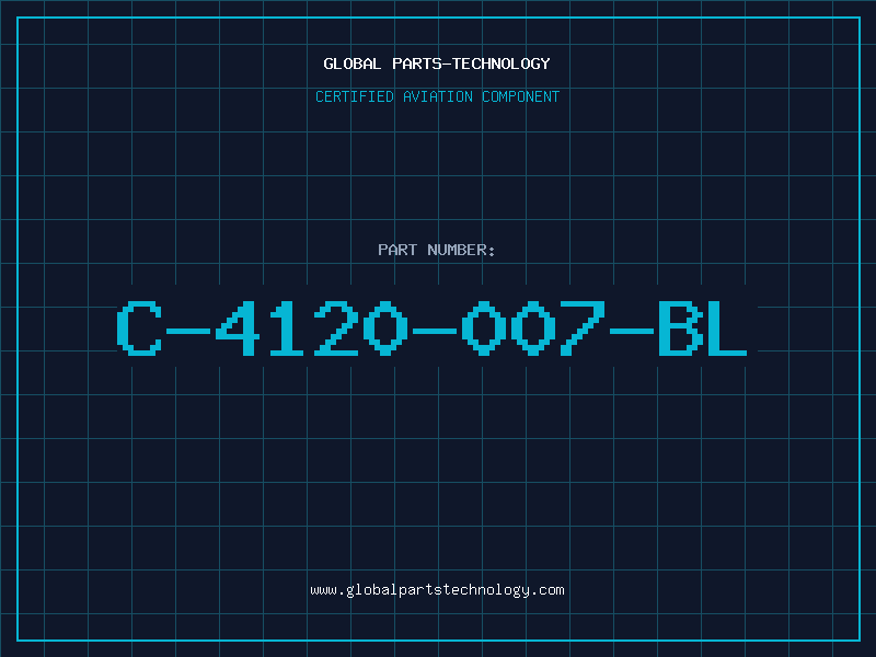 Aviation Part C-4120-007-BL