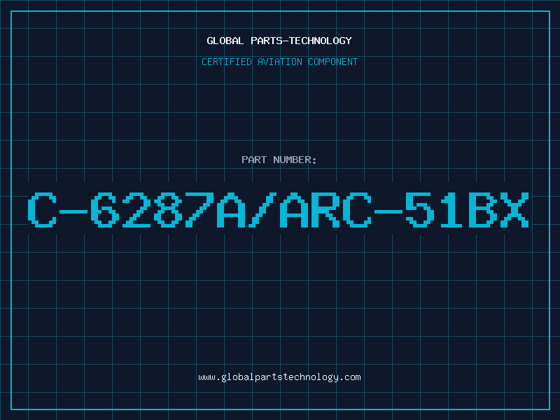 Aviation Part C-6287A/ARC-51BX