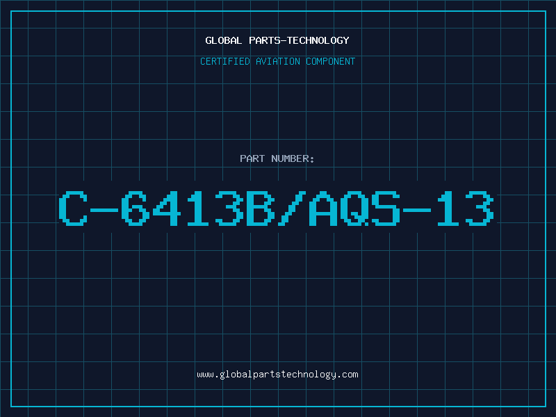 Aviation Part C-6413B/AQS-13