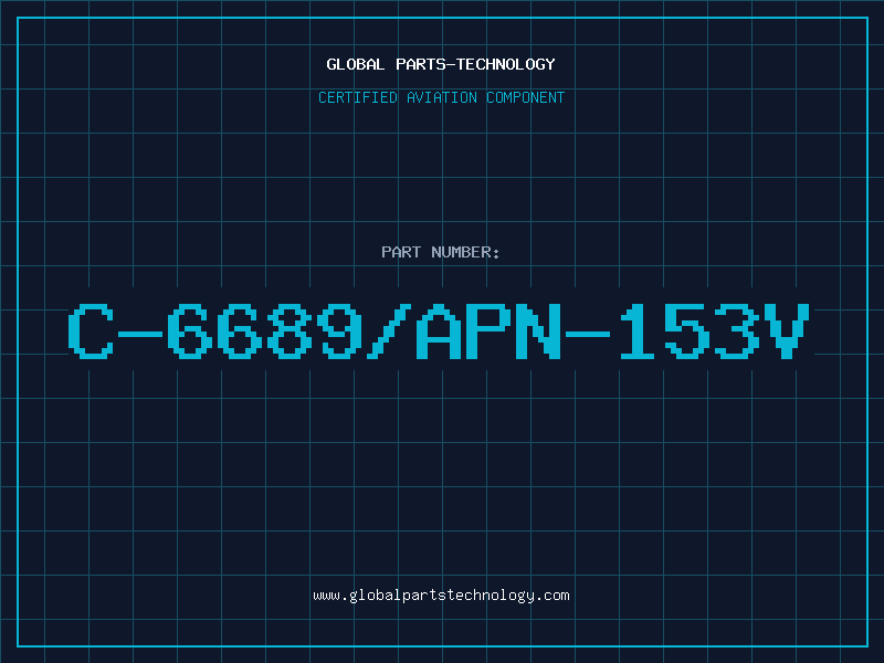 Aviation Part C-6689/APN-153V