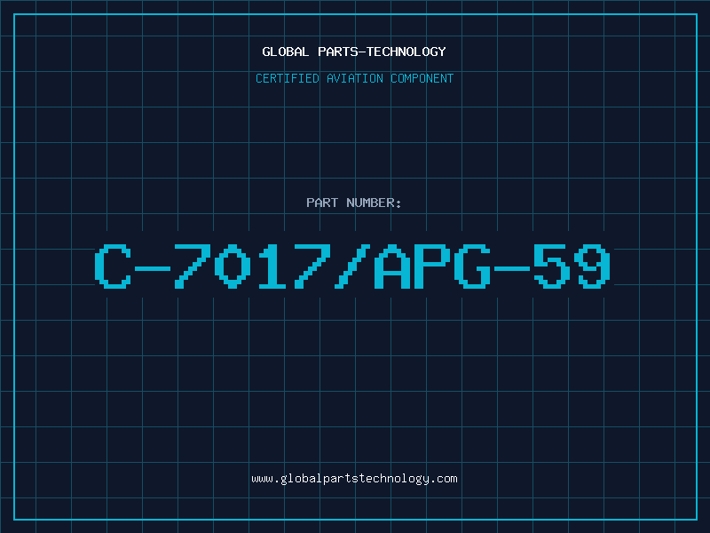 Aviation Part C-7017/APG-59