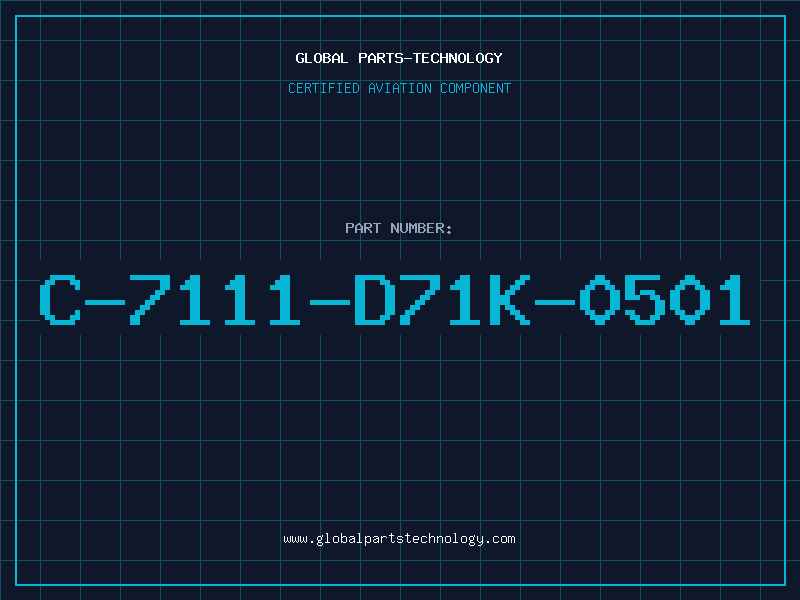 Aviation Part C-7111-D71K-0501