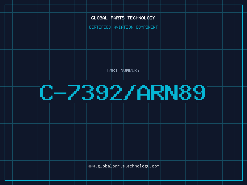 Aviation Part C-7392/ARN89