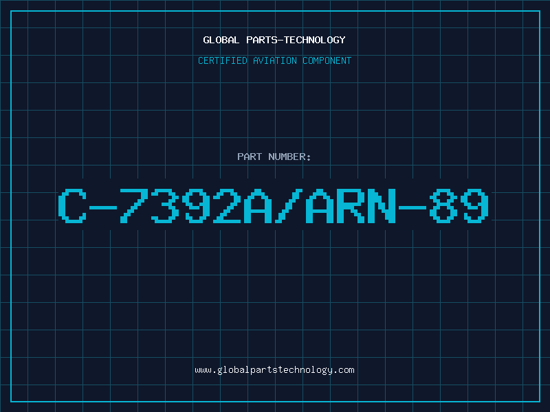 Aviation Part C-7392A/ARN-89