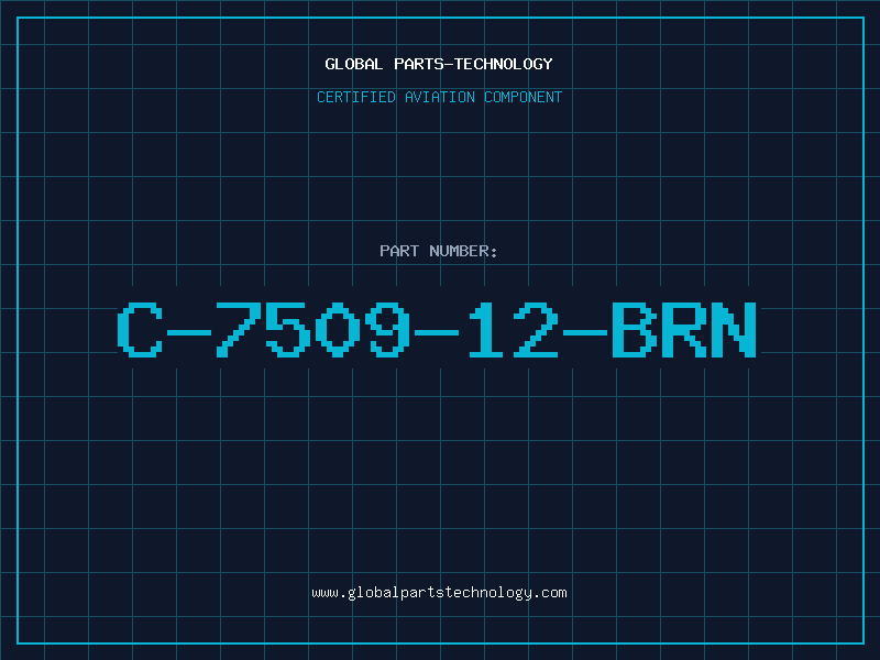 Aviation Part C-7509-12-BRN
